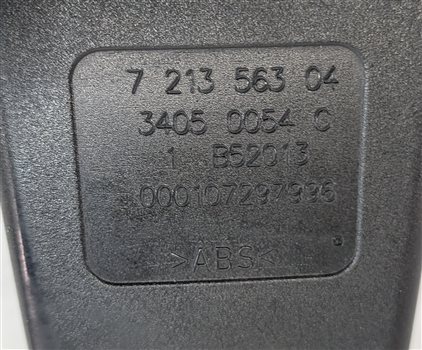 Thumbnail 6: 2008-2016 BMW 135i 328i 335i M3 X1 Z4 (E84 E87 E89 E90) DRIVER SEATBELT RECEIVER