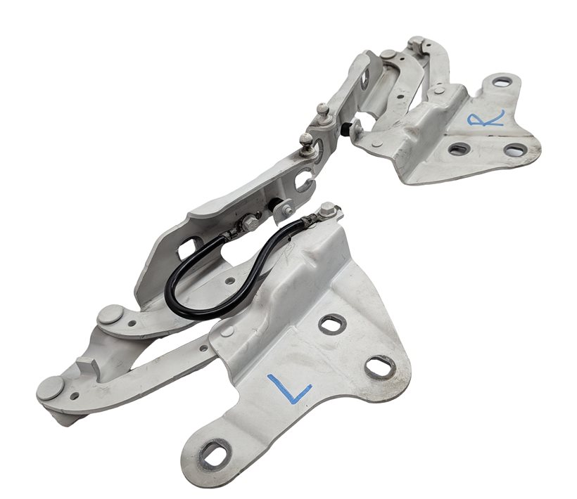 2013-2015 BMW X1 (E84) FRONT LEFT & RIGHT HOOD HINGE SET 2 (White)