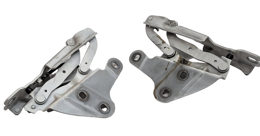 Thumbnail 5: 2013-2015 BMW X1 (E84) FRONT LEFT & RIGHT HOOD HINGE SET 2 (White)