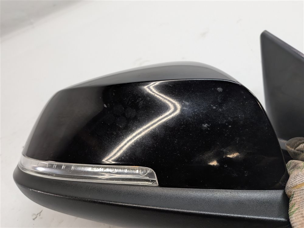 Thumbnail 10: 13-15 BMW X1 (E84) RIGHT P-FOLD AUTODIM HEATED MEMORY DOOR MIRROR (White)