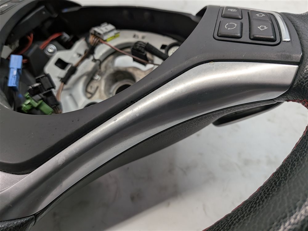 Thumbnail 10: 2013-2015 BMW X1 (E84) SPORT HEATED STEERING WHEEL w/ SHIFT PADDLES  (Black)
