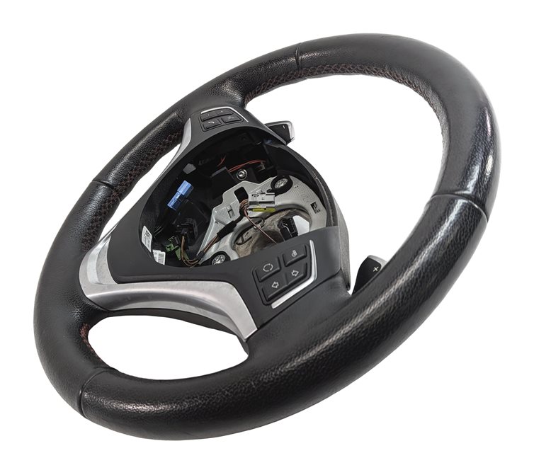 Thumbnail 4: 2013-2015 BMW X1 (E84) SPORT HEATED STEERING WHEEL w/ SHIFT PADDLES  (Black)