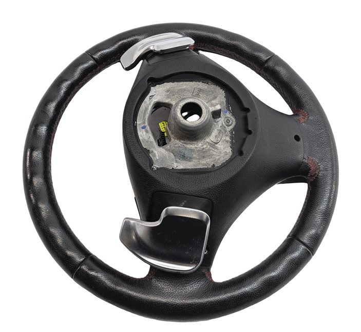 Thumbnail 5: 2013-2015 BMW X1 (E84) SPORT HEATED STEERING WHEEL w/ SHIFT PADDLES  (Black)