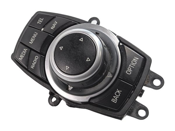 2014 BMW X1 (E84) iDRIVE NAVI NAVIAGATION CONTROLLER DIAL SWITCH w/OPTION BUTTON