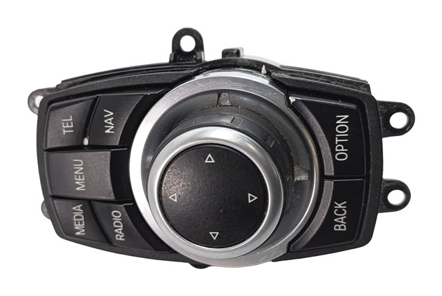 Thumbnail 2: 2014 BMW X1 (E84) iDRIVE NAVI NAVIAGATION CONTROLLER DIAL SWITCH w/OPTION BUTTON