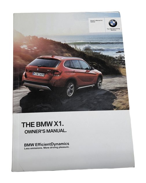 Thumbnail 8: 2014 BMW X1 (E84) 3.0L (N55) ENGINE OWNER'S MANUAL BOOKLET SET w/ LEATHER CASE