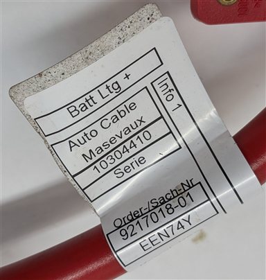 Thumbnail 6: 2014 BMW X1 (E84) 3.0L (N55) ENGINE POSITIVE BATTERY TERMINAL WIRE CABLE