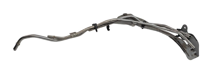 Thumbnail 2: 2014 LAND ROVER LR4 (L319) FUEL FEED VAPOR LINE w/ HEAT SHIELD BRACKET