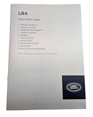 Thumbnail 7: 2014 LAND ROVER LR4 (L319) 3.0L OWNER'S MANUAL BOOKLET SET w/ LEATHER CASE