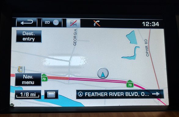 2014 LAND ROVER LR4 DASH GPS NAVIGATION MEDIA RADIO CAMERA DISPLAY TOUCH SCREEN