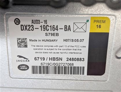 Thumbnail 6: 2014 LAND ROVER LR4 (L319) PREMIUM AUDIO SOUND AMPLIFIER AMP 1280W