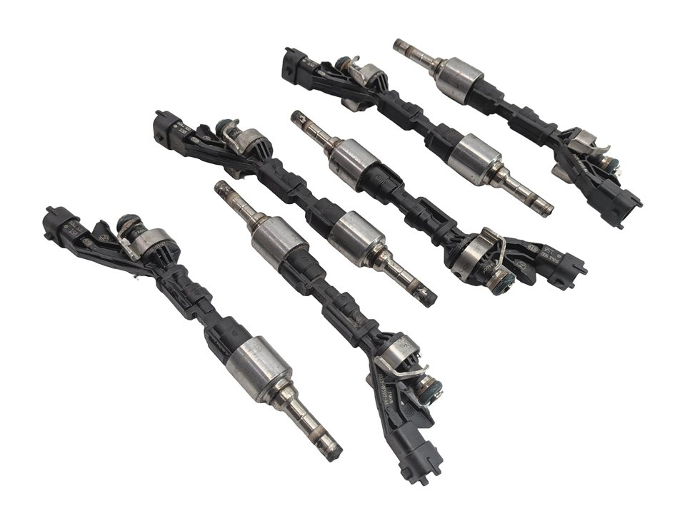 Thumbnail 1: 13-19 XE XF XJ RANGE ROVER SPORT LR4 3.0L SUPERCHARGED ENGINE FUEL INJECTOR SET6