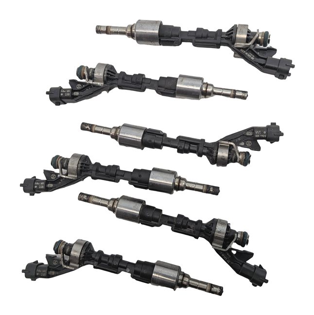 Thumbnail 4: 13-19 XE XF XJ RANGE ROVER SPORT LR4 3.0L SUPERCHARGED ENGINE FUEL INJECTOR SET6