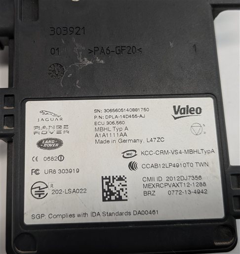 Thumbnail 6: 2014 LAND ROVER LR4 (L319) BLIND SPOT RADAR SENSOR MODULE