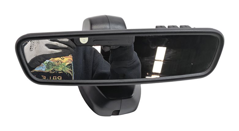 Thumbnail 2: 10-16 LAND ROVER LR4 REAR VIEW REARVIEW MIRROR - AUTODIM HOMELINK AUTO HIGH BEAM