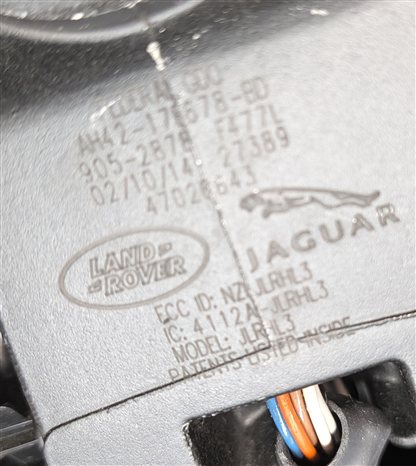 Thumbnail 5: 10-16 LAND ROVER LR4 REAR VIEW REARVIEW MIRROR - AUTODIM HOMELINK AUTO HIGH BEAM