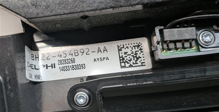 Thumbnail 6: 10-16 LAND ROVER LR4 - FRONT TEMPERATURE CLIMATE CONTROL PANEL (w/ HEATED SEAT)