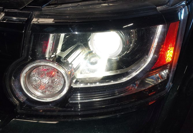 Thumbnail 2: 2014-2016 LAND ROVER LR4 LEFT DRIVER XENON ADAPTIVE HEADLIGHT HEAD LIGHT LAMP