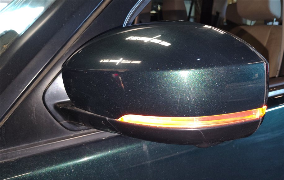 Thumbnail 2: 14-16 LAND ROVER LR4 LEFT DOOR MIRROR w/P-FOLD HEAT AUTODIM CAMERA BLIND (Green)