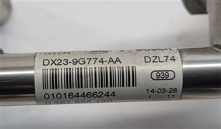 Thumbnail 7: 2014 LAND ROVER LR4 L319 3.0L SUPER 306PS AJ126 ENGINE FUEL INJECTOR RAIL SET/2
