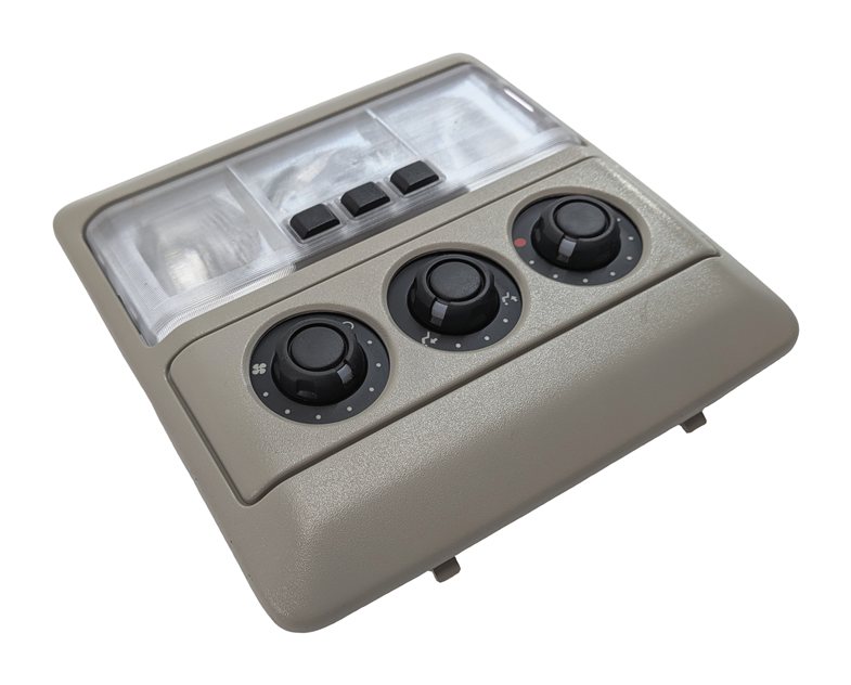 Thumbnail 1: 2014 LAND ROVER LR4 (L319) REAR OVERHEAD CONSOLE w/ HVAC CONTROLS (Almond)