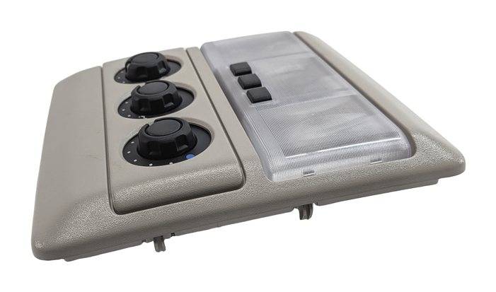 Thumbnail 3: 2014 LAND ROVER LR4 (L319) REAR OVERHEAD CONSOLE w/ HVAC CONTROLS (Almond)
