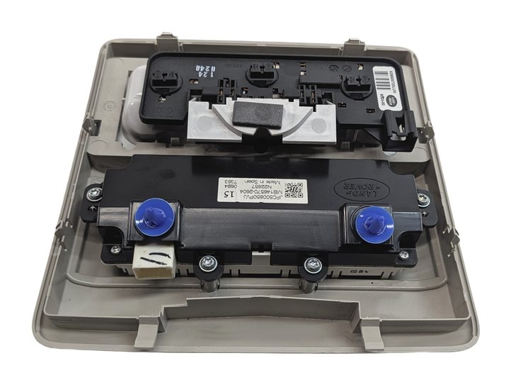 Thumbnail 4: 2014 LAND ROVER LR4 (L319) REAR OVERHEAD CONSOLE w/ HVAC CONTROLS (Almond)