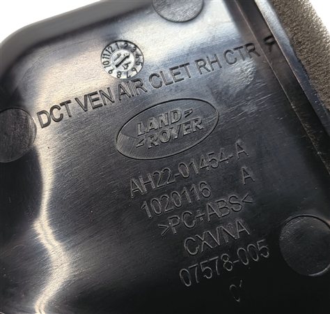 Thumbnail 7: 2014 LAND ROVER LR4 (L319) FRONT RIGHT CENTER DASH HEAT AIR AC VENT (Black)