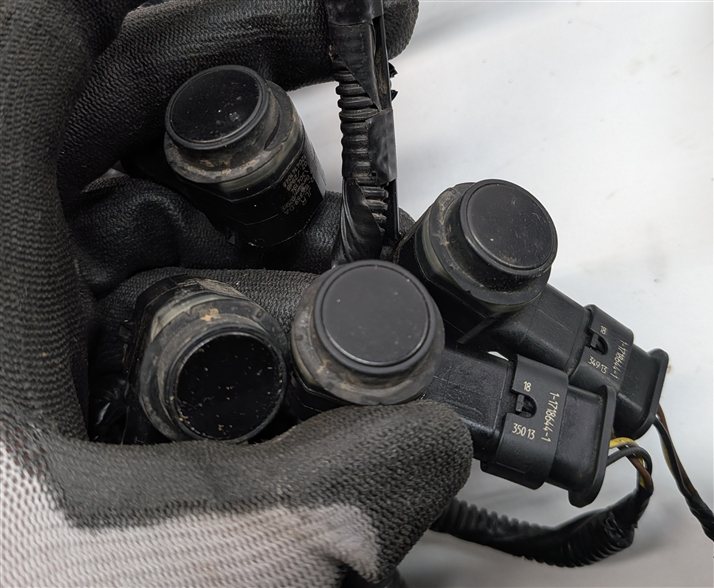 Thumbnail 9: 2014 LAND ROVER LR4 (L319) FRONT PDC PARK SENSOR WIRE WIRING HARNESS w/ SENSORS