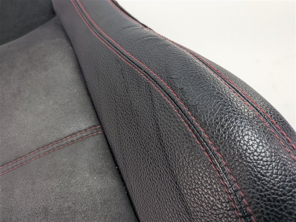 Thumbnail 10: 14 MERCEDES C350 (W204) AMG FRONT LEFT LOWER SPORT SEAT w/MEMORY HEAT (Black)