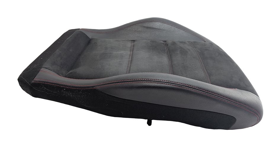 Thumbnail 3: 14 MERCEDES C350 (W204) AMG FRONT LEFT LOWER SPORT SEAT w/MEMORY HEAT (Black)