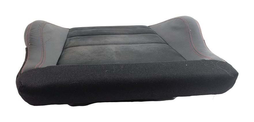 Thumbnail 4: 14 MERCEDES C350 (W204) AMG FRONT LEFT LOWER SPORT SEAT w/MEMORY HEAT (Black)