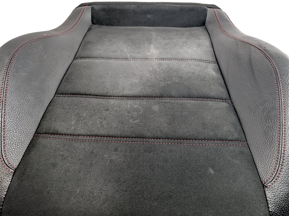 Thumbnail 9: 14 MERCEDES C350 (W204) AMG FRONT LEFT LOWER SPORT SEAT w/MEMORY HEAT (Black)