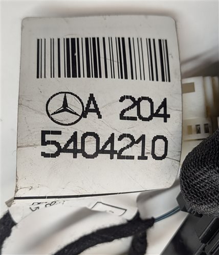 Thumbnail 11: 14 MERCEDES C350 (W204) AMG FRONT RIGHT UPPER SPORT SEAT w/MEMORY HEAT (Black)