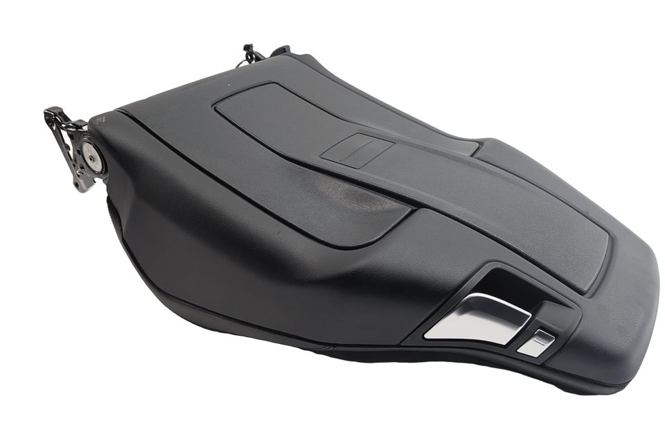 Thumbnail 4: 14 MERCEDES C350 (W204) AMG FRONT RIGHT UPPER SPORT SEAT w/MEMORY HEAT (Black)