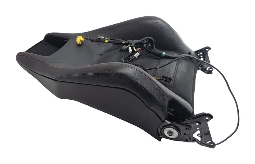 14 MERCEDES C350 (W204) AMG FRONT LEFT UPPER SPORT SEAT w/MEMORY HEAT (Black)