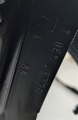 Thumbnail 11: 14 MERCEDES C350 (W204) AMG FRONT LEFT UPPER SPORT SEAT w/MEMORY HEAT (Black)