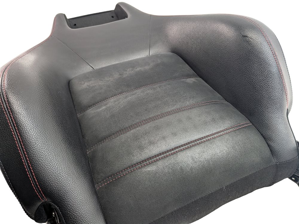 Thumbnail 12: 14 MERCEDES C350 (W204) AMG FRONT LEFT UPPER SPORT SEAT w/MEMORY HEAT (Black)