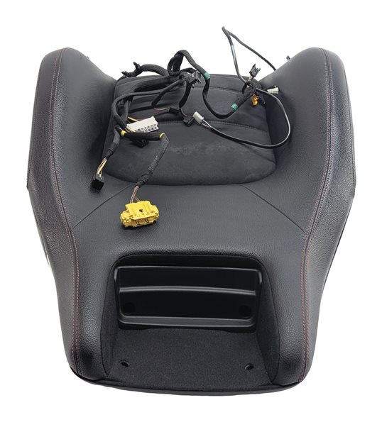 Thumbnail 3: 14 MERCEDES C350 (W204) AMG FRONT LEFT UPPER SPORT SEAT w/MEMORY HEAT (Black)