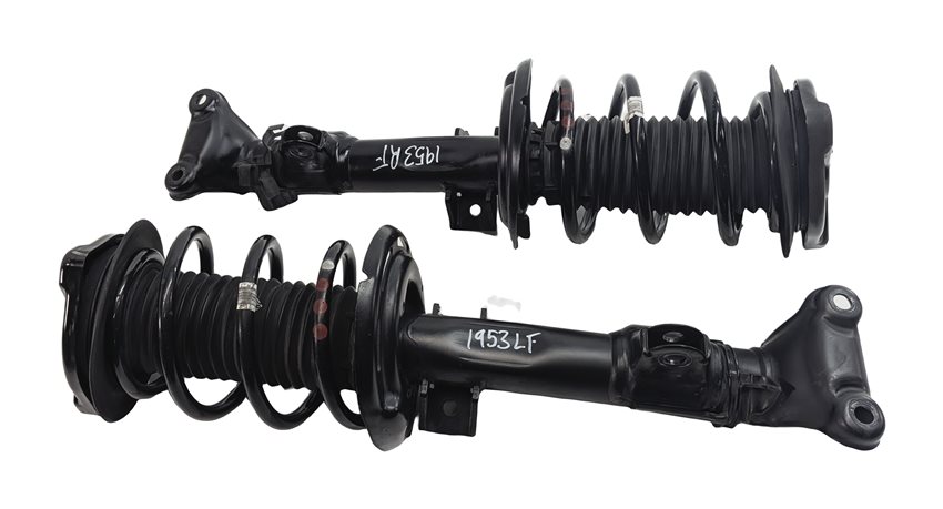 Thumbnail 2: 08-15 MERCEDES C-CLASS (W204) RWD FRONT LEFT & RIGHT SPORT SHOCK STRUT SET 2