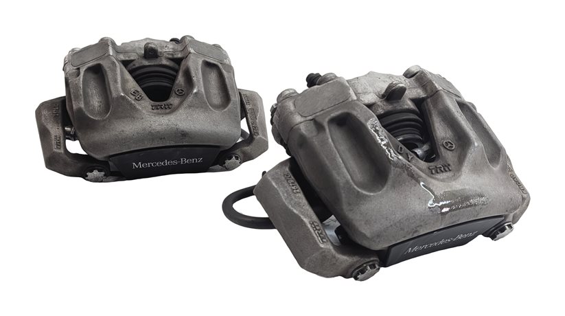 Thumbnail 4: 2008-2016 MERCEDES C350 E250 E350 E400 RWD SPORT FRONT BRAKE CALIPER SET/2