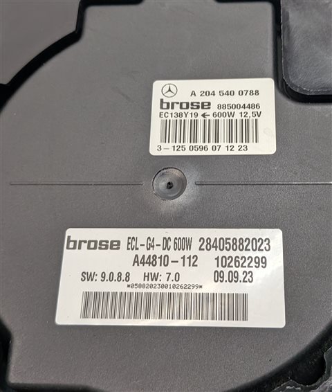 Thumbnail 9: 08-17 MERCEDES B C E CLA CLS GLK SLK (W207 W204 X204 W212) RADIATOR COOLING FAN
