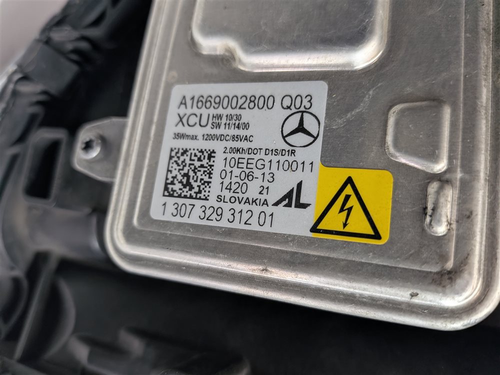 Thumbnail 8: 12-15 MERCEDES C250 C300 C350 C63 (C204 W204) LEFT DRIVER XENON HEADLIGHT LAMP