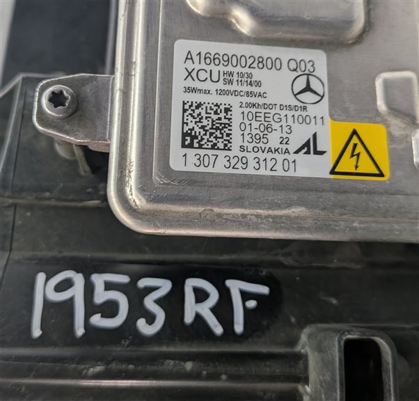 Thumbnail 10: 2012-2015 MERCEDES C250 C300 C350 C63 (C204 W204) RIGHT XENON HID HEADLIGHT LAMP