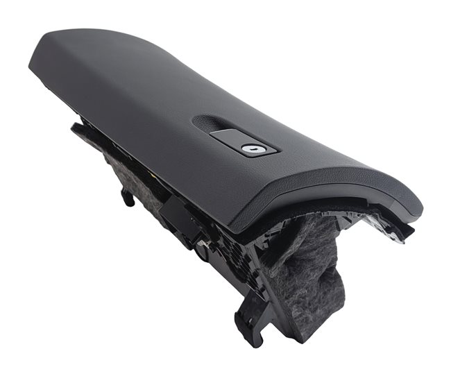 Thumbnail 3: 2012-2015 MERCEDES C CLASS C204 COUPE FRONT RIGHT PASSENGER GLOVEBOX (Black)