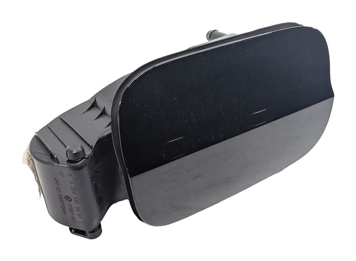 12-15 MERCEDES C CLASS C204 COUPE FUEL TANK FILL DOOR COVER w/HOUSING  (Black)
