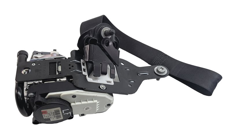 Thumbnail 5: 12-15 MERCEDES C CLASS (C204) COUPE LEFT FRONT DRIVER SEATBELT RETRACTOR (Black)