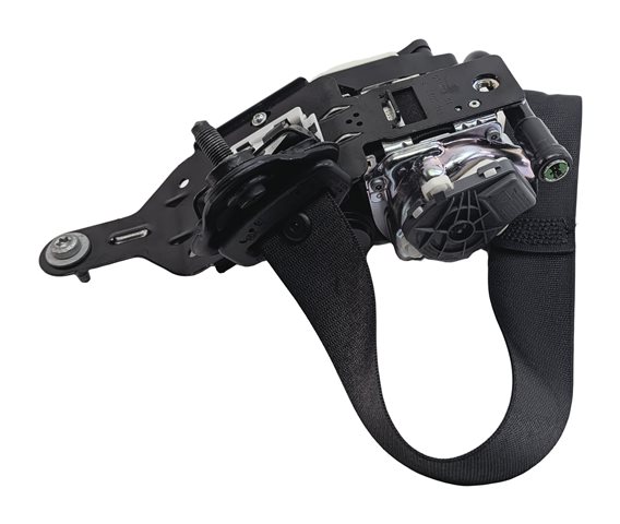 Thumbnail 6: 12-15 MERCEDES C CLASS (C204) COUPE LEFT FRONT DRIVER SEATBELT RETRACTOR (Black)
