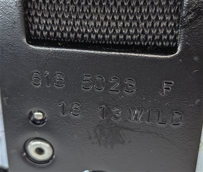 Thumbnail 8: 12-15 MERCEDES C CLASS (C204) COUPE LEFT FRONT DRIVER SEATBELT RETRACTOR (Black)