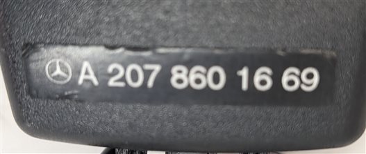 Thumbnail 7: 10-17 C E CLASS (W204 W207) COUPE CONVERTIBLE RIGHT PASSENGER SEATBELT RECEIVER